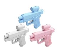 3 Pièces Pistolet À Eau Farceur Inversée À Double Face, Pistolet À Eau Bidirectionnel Compulsif pour Enfant Adultes, Pistolet À Pulvérisation Délicat Interactif Aquatiques pour Fêtes, Plage, Piscine
