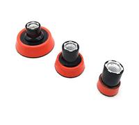 3 Pièces Plateau À Bords Souples Disque Auto-adhésif Éponge Roue En Laine Éponge M14 Machine De Polissage D'Ouverture Pour Disques De Bande De Meulage Pour Broyeur Décapage De Rouille