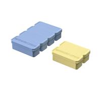 3 pièces Plateau De Congélation Souper Cubes，Bacs à glaçons en silicone avec couvercles, lavables au lave-vaisselle. Convient pour les soupes, les sauces et la conservation des aliments