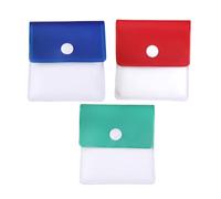 3 Pièces Pochette Portative pour Cendres de Cigarettes, Scellée | Mégots et Bonbons, Surface Embossée Antidérapante, Format Compact, Usage Pluie ou Toilettes