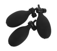 3 Pièces Pompe à Gonflage Manuelle de Rechange | Pvc et Métal, Noir, Installation Facile, Étanchéité Sûre, Usage à Domicile ou Chez le Médecin
