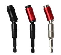 3 Pièces Porte-embout Magnétique Pivotant Porte-embouts Magnétiques 1/4", Support Magnétique pour Embout 1/4" pour Perceuse Visseuse