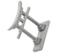 3 Pièces Porte Torii de Style Japonerie pour Aquarium, Décor Micro | Finition Lisse et Délicate, Mini Maison et Bac à Sable, Effet Décoratif