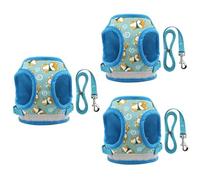 3 pièces pour Animaux de Compagnie Chien siège Hauts pour Chiots Chien Sangle Chat Sangle Chiot Transporteur Fronde Chien Marche Chien sécurité + chaîne Anneau Refl