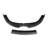 3 Pièces pour Chrysler 300 SRT8 2012 2013 2014 Voiture Pare-Chocs Avant Séparateur Lèvre Diffuseur Becquet Couverture Déflecteur Lèvres Voiture Becquet Lèvre Avant(Look de Carbone)