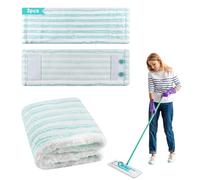 3 Pièces pour Leifheit Profi XL Micro Duo Serpillière Rechange Kit, pour Leifheit Profi XL Cotton Plus pour Tous Les Types de Sols, pour Élimine Les Taches, Housse pour Balai Nettoyante Absorbante