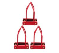 3 Pièces Protection de Tête de Gicleur D'incendie Rouge en Fer | Cage de Protection pour Tête D'arrosage, Installation Facile, Protection Supérieure, Grosse Couleur Aléatoire