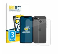 3 Pièces Protection D'écran pour Apple iPhone 17e (Avant+Arrière)