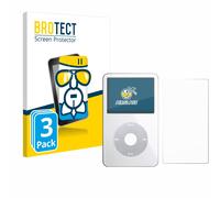 3 Pièces Protection D'écran pour Apple iPod Classic Video (Avant+Arrière)