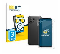 brotect Protection Écran Verre pour Fairphone 5 (Avant+Caméra) (3 Pièces) Film Protecteur Vitre 9H [Anti-Rayures, Transparent]