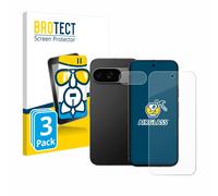 brotect Protection Écran Verre pour Google Pixel 9 (Avant+Caméra) (3 Pièces) Film Protecteur Vitre 9H [Anti-Rayures, Transparent]