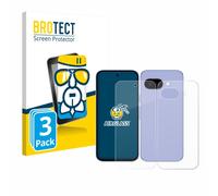 3 Pièces Protection D'écran pour Google Pixel 9a (Avant+Arrière)