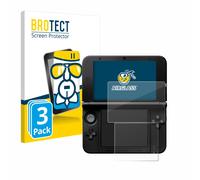 brotect Protection Écran Verre pour Nintendo 3DS XL SPM7800 | 3 Pièces Clair Protection d'écran Made in Germany Film Protecteur Vitre 9H Anti-Rayures Transparent