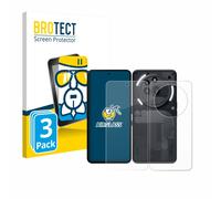 3 Pièces Protection D'écran pour Nothing Phone (3a) Pro (Avant+Arrière)