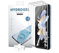 [3 Pièces] Protection Écran Compatible avec Samsung Galaxy Z Flip 6/Z Flip 5/Flip 4 5G/Flip 3,[Pas de verre] Pas de bulles, Facile à Installer HD Clair,Transparent TPU Film Protection