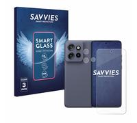 3 Pièces Protection écran en verre pour Motorola Edge 60 Neo (Avant+Caméra)