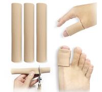 3 Pièces Protection Orteils en Silicone Découpable, Protections d'orteils en gel, Bandage Aux Orteils, pour Cors Callosités, Traitement des Oignons, Soulagement de La Douleur de Friction (3L).