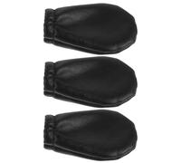 3 Pièces Protège-pédales de Piano Imperméables Noir pour à Queue | Housses Élastiques Anti-rayures, Tissu Technique Élégant, pour Modèles Droits Queue, Noir