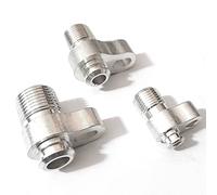 3 PIÈCES Raccords de tuyaux de compresseur de climatisation Automobile CA Joints en Aluminium de Tuyau R134A 3/8 1/2 5/8 Matériel modifié du connecteur DKEKE