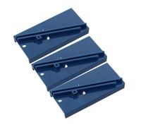3 Pièces Raclette de Lissage de Véhicule en Plastique Bleu