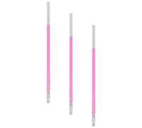 3 Pièces Recharge de Stylo Marqueur 1mm Rose, Plastique | Traçage Précis des Lignes, Usage Simple, Forme Nette, pour Femmes et Débutantes, Style Chic