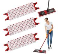 3 Pièces Recharge Vileda UltraMax XL - Balai Serpillière Microfibre Absorbante 2en1 Idéal pour Sols et Taches