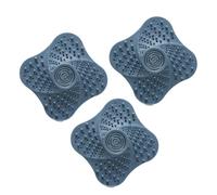 3 Pièces Récupérateur de Cheveux Anti-obstruction Ventouse, Tpr | Grille Fine à Grands Trous, Stable en Zone Humide, Lavabo et Nettoyage Domestique