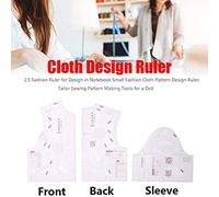 3 Pièces Règle De Vêtements Modèles De Fabrication De Modèles Couture Quilting Incurvée Pour Règles De Modèle De Vêtements Et Guides Pour La Coupe De Tissu