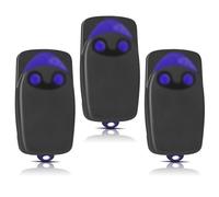 3 Pièces Remplacement pour télécommande NICE, télécommande portail 433,92 MHz 2 canaux, compatible avec Flo1r-s, Flo2r-s, Flo4r-s
