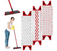 3 Pièces Replacement Microfibre Pad,pour Vileda Ultramax,Supérieure Remplacement des Têtes de Recharge de Vadrouille