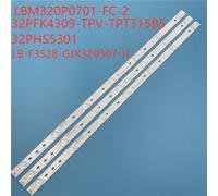 3 pièces rétro-éclairage pour TV, pour TV, philips s 32 "", T3, BDM3201Fté 100% Nipseyteko