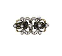 3 pièces rétro pull tourbillon Clip Cape Cape Clips Cardigan broches broches col châle fermoir robe chemise broche pince bijoux for femmes Pour Châle Cardigan Foulard(09)