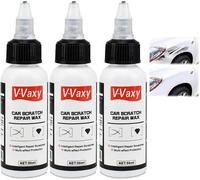 3 Pièces Revêtement V-vaxy, Cire De Réparation Des Rayures De Voiture V-vaxy, Restaurateur De Peinture Ultime, Réparation Des Rayures De Voiture Et Restauration De Peinture Polie, Sans Traces