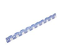 3 Pièces Ruban Autocollant de Niveau d'Eau Réfléchissant en PVC Bleu | Mesure Précise, Surface Courbe Adaptable, Étanche et Résistant aux Intempéries, pour Réservoirs et Barrages