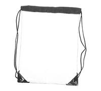 3 pièces Sac à Linge Transparent Sac de Rangement étanche fourre-Tout Sac de Plage Sac à Main de Maquillage fourre-Tout Sac à Main Organisateur insérer Trousse de Toilette Sac à do