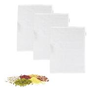 3 Pièces Sacs de Lait de Noix, Grand Sac à Lait D'amande Réutilisable, Sacs à Fromage Mousseline, Sacs Tissu Fromage Réutilisables, Alimentaire Cuisine Sacs Filtrants, Écrou Lait Passoire Sacs
