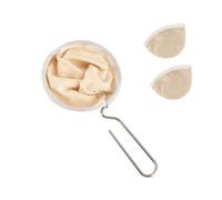 3 Pièces Sacs Filtres à Café Pratiques pour Machine à Gouttes à Main Trois Tailles Différentes Passoire à Chaussettes à Café Ensemble de Sacs Filtres à Verser en Coton