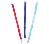 3 Pièces Sangle de Seau pour Chevaux Réglable, 50,8 à 76,2 CM | Fixation pour Mangeoire, Hauteur Ajustable, Usage sans Intervention Manuelle, pour Paquet à Foin et Cordes D’écurie