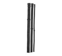 3 Pièces Sangle de Taille Fixe du Paquet Bretelles Extension supplémentaire Ajustable rallonge de Ceinture de Sac de Taille Ceinture de Fixation élastique Nylon Noir
