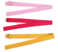 3 Pièces Sangle de Yoga Réutilisable, Bande D'étirement | Polyester Coton Alliage D'aluminium, Légère et Portable, pour Souplesse, Force et Entraînement Quotidien
