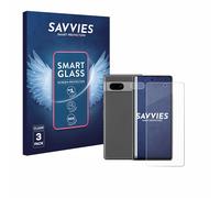 3 Pièces Savvies Protection écran en verre pour Google Pixel 7a (