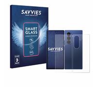 3 Pièces Savvies Protection écran en verre pour Samsung Galaxy Z Fold 7 (