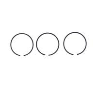 3 pièces segment de piston de compresseur d'air 47mm kit de pièces de rechange en métal pour OTS Bama Fengli 1P 2.2P 3P 4P 5P 6P ensemble de segments de piston de moteur de