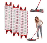 3 Pièces Serpillere Recharge pour Vileda Balai Microfibre Kit, pour Vileda Ultramax Mop/UltraMax Plus/Easy Wring UltraMax Absorbante Recharge, pour Enlevez Les Taches Sales Gardez Le Sol Propre