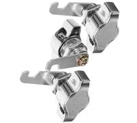 3 Pièces Serrure à Loquet sans iletage 25 MM | Alliage de Zinc, Installation Compacte, Fonctionnement Fluide et Verrouillage Automatique, pour Dortoirs et Ateliers