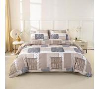 3 pièces/Set Assortiment de couleurs Ensemble de literie imprimé en polyester 200cm*200cm,220cm*240cm,135cm*200cm,168cm*229cm,203cm*229cm,229cm*229cm,230cm*220cm,260cm*220cm,264cm*229cm,200cm*230cm,16