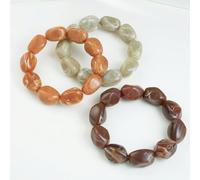 3 pièces/set Bracelet bohème rétro à plusieurs couches épaisses en acrylique perlé, à la mode. Convient pour les femmes, les couples, les fêtes, le port quotidien, de luxe et haut de gamme Taille Uniq