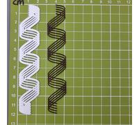 3 pièces/set de matrices de coupe de cheveux pour scrapbook, gabarit d'artisanat fait main pour album DIY Taille UniqueAcier au carbone