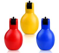 3 Pièces Sifflet à Main, Vegena Lot de Sifflet Arbitre, SiffletPoire Professionnel, Sifflet de Enfant Entraîneur, Sifflet d'Hygiène à La Main pour Sports Basketball Football