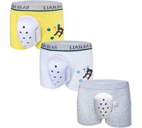 3 Pièces Sous-vêtement Post Circoncision Respirant pour Enfants Culotte de Protection Circoncision Boxer de Convalescence Garçon Pantalon de Rétablissement après Chirurgie(F,XL-XLarge)